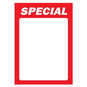 402 - Special A4 (Red) 250 Per Pack