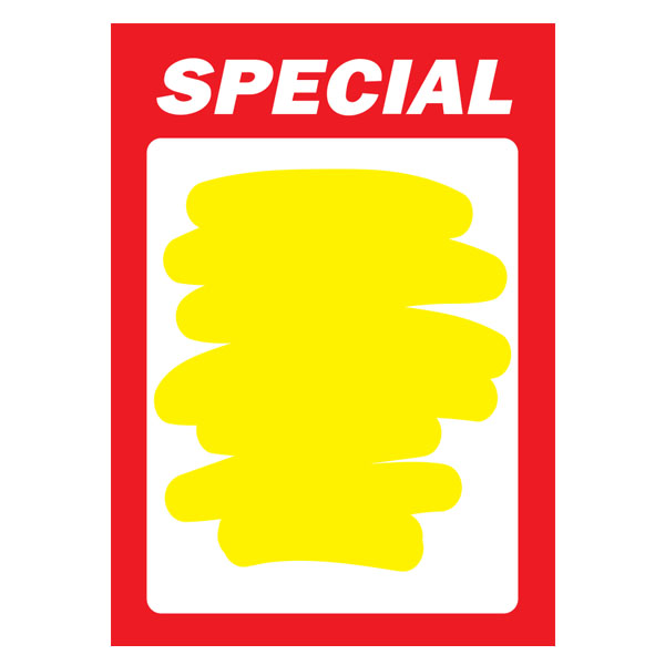 410 - Special A4 (Yellow Splash) 250 Per Pack