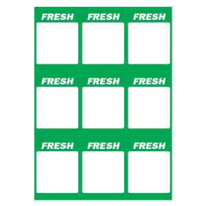 417- Fresh 9up A4 (Green) 250 Per Pack