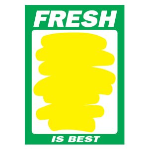 418 Fresh is Best A4 (Yellow Splash) 250 Per Pack