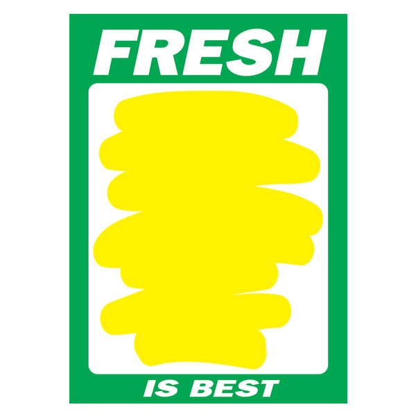 418 Fresh is Best A4 (Yellow Splash) 250 Per Pack