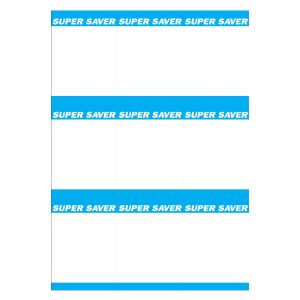 443 Super Saver Special A4 9 Up ( Blue )