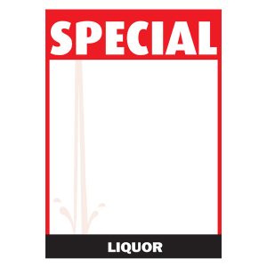 456 - Liquor Special A4 250 Per Pack