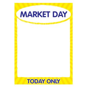 477 - Market Day A4 250 Per Pack