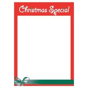 486 - Christmas Special A4 250 Per Pack